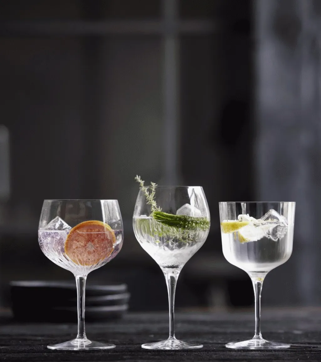Luigi Bormioli Drinksglas|Drinksglas > Diamante Spansk Gin & Tonic-glas 4 stk. 65 cl