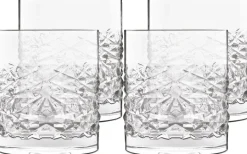Luigi Bormioli Mixology Textures Vand-/Whiskyglas 4 stk. 38 cl