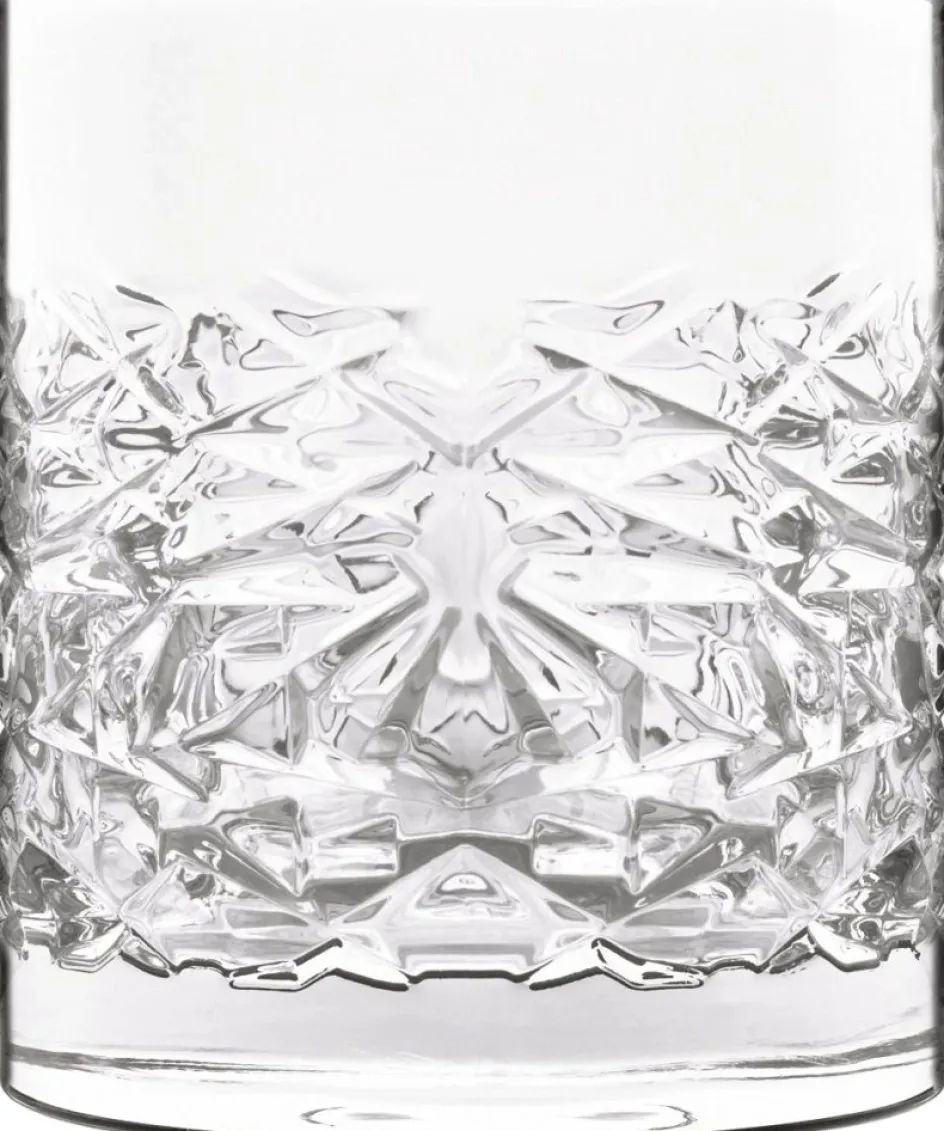 Luigi Bormioli Mixology Textures Vand-/Whiskyglas 4 stk. 38 cl
