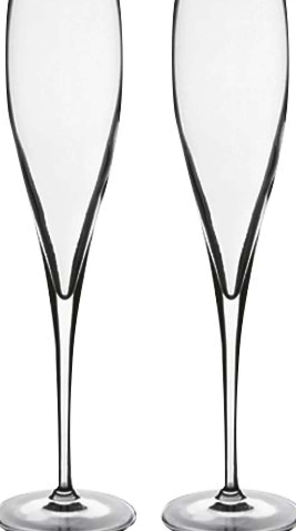 Luigi Bormioli Vinoteque Champagneglas 2 stk. 17,5 cl