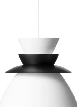 Hot LYFA SUNDOWNER 400 Pendel , Sort/Hvid