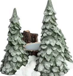 Lykketrolde Lysestager|Julelys > Lykketrold Familien Grandam Kalenderlysestage H18 cm