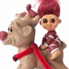 Discount Lykketrold Familien Pinedam, Rudolf & Siv Stue|Træfigurer Og Figurer