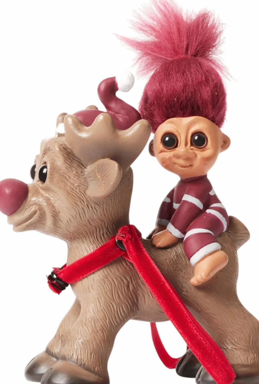 Discount Lykketrold Familien Pinedam, Rudolf & Siv Stue|Træfigurer Og Figurer