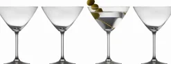 Outlet Lyngby Glas Juvel Martiniglas 4 stk. 28 cl