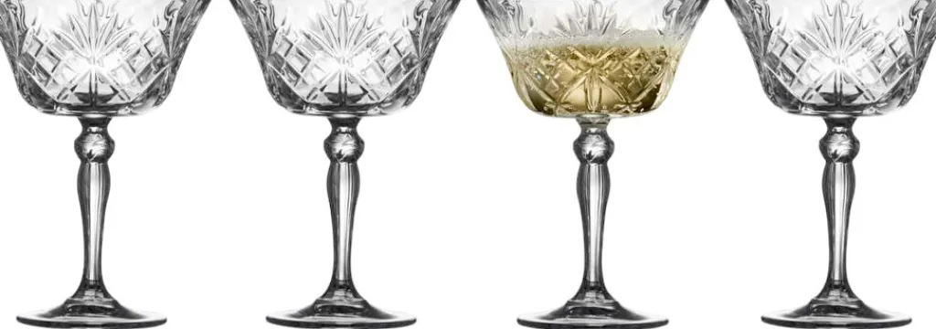 New Melodia Champagneskål 4 stk. 26 cl Champagneglas|Champagneglas