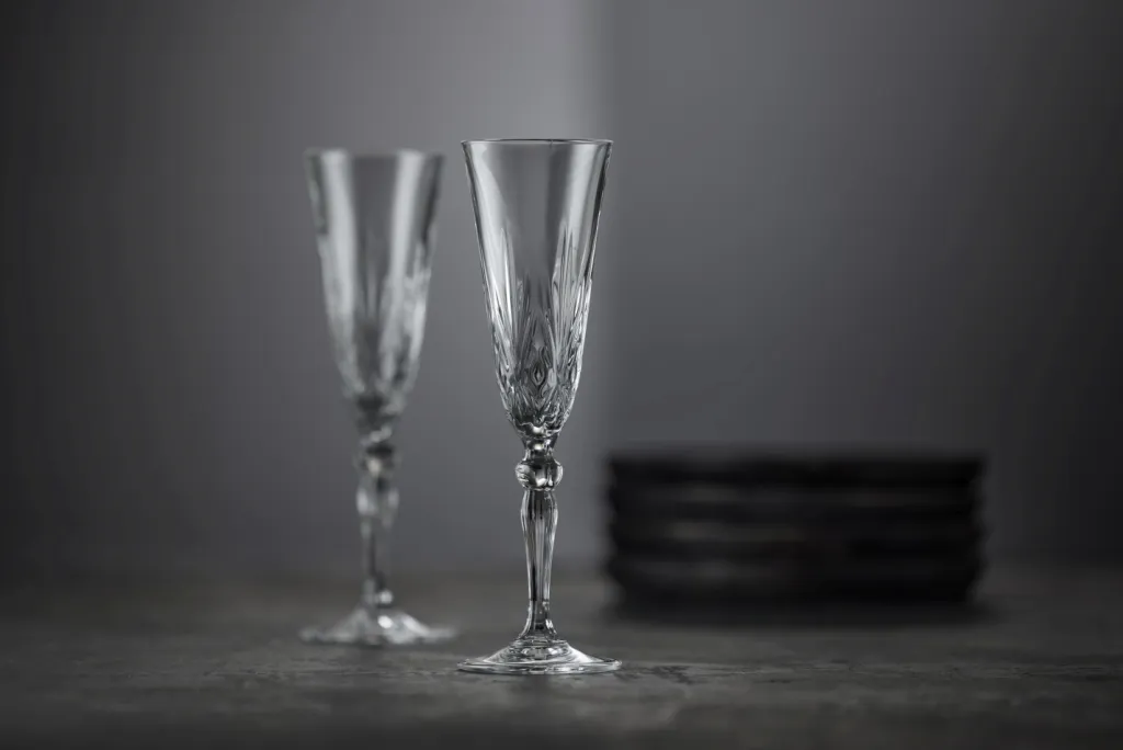 Lyngby Glas Champagneglas|Champagneglas > Melodia Champagne 4 stk. 16 cl