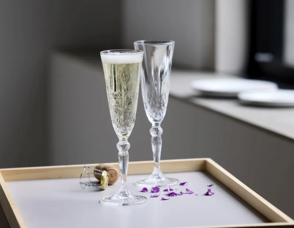 Lyngby Glas Champagneglas|Champagneglas > Melodia Champagne 4 stk. 16 cl