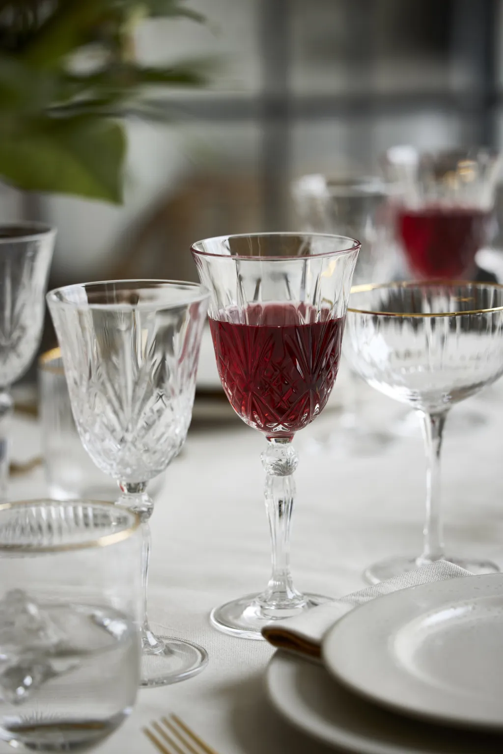 New Melodia Rødvinsglas 4 stk. 27 cl Vinglas|Vinglas