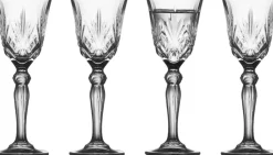 New Lyngby Glas Melodia Snapseglas 4 stk. 5 cl