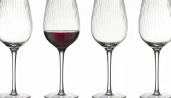 Online Palermo Gold Rødvinsglas 4 stk. 40 cl Vinglas|Vinglas