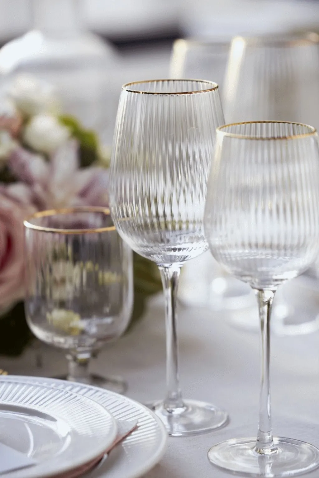 Online Palermo Gold Rødvinsglas 4 stk. 40 cl Vinglas|Vinglas