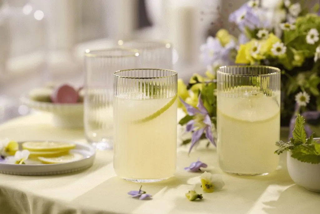 Lyngby Glas Drinksglas|Drinksglas > Palermo Gold Highball Glas 4 stk. 50 cl