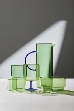 Hot Lyngby Glas Torino Shotglas 2 stk. 6 cl, Grøn