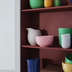 Lyngby Porcelæn Spisestue|Æggebægere > Rhombe Color Æggebæger H4,5 cm,
