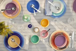 Lyngby Porcelæn Frokosttallerkener > Rhombe Color Tallerken 23 cm,
