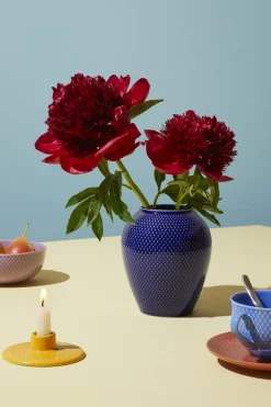 Best Rhombe Color Vase H16,5 cm, Mørk Blå Stue|Vaser