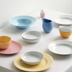 Lyngby Porcelæn Middagstallerkener > Rhombe Color Tallerken 27 cm,