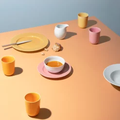 New Lyngby Porcelæn Rhombe Color Krus 33 cl, Rosa