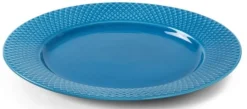 Best Lyngby Porcelæn Rhombe Color Tallerken 27 cm, Blå