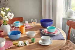 Lyngby Porcelæn Spisestue|Æggebægere > Rhombe Color Æggebæger H4,5 cm,