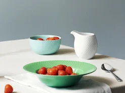 New Rhombe Color Dyb Tallerken 24,5 cm, Dybe Tallerkener