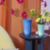 Lyngby Porcelæn Stue|Vaser > Rhombe Color Vase H15 cm, Aqua
