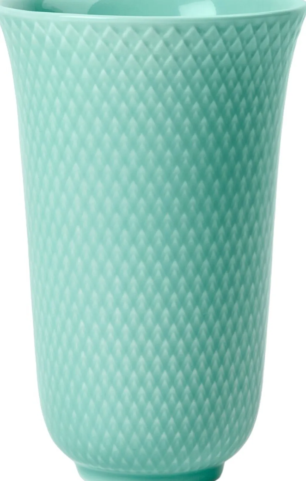 Lyngby Porcelæn Stue|Vaser > Rhombe Color Vase H15 cm, Aqua