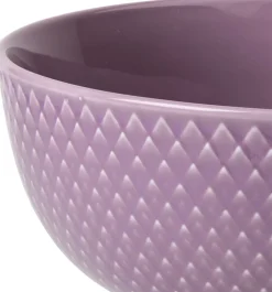 Sale Lyngby Porcelæn Rhombe Color Skål Ø15,5 cm, Lilla