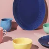 Hot Lyngby Porcelæn Rhombe Color Mælkekande 39 cl, Blå