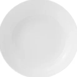 Online Rhombe Coupe Tallerken 20 cm, Hvid Frokosttallerkener