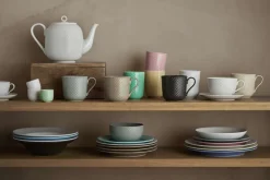 Hot Lyngby Porcelæn Rhombe Earth Krus m. Hank 39 cl, Marble