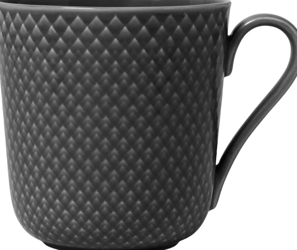 Lyngby Porcelæn Krus > Rhombe Earth Krus m. Hank 39 cl,