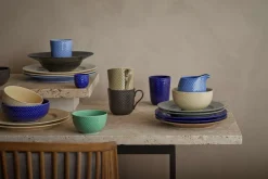 Discount Lyngby Porcelæn Rhombe Earth Krus m. Hank 39 cl, Clay