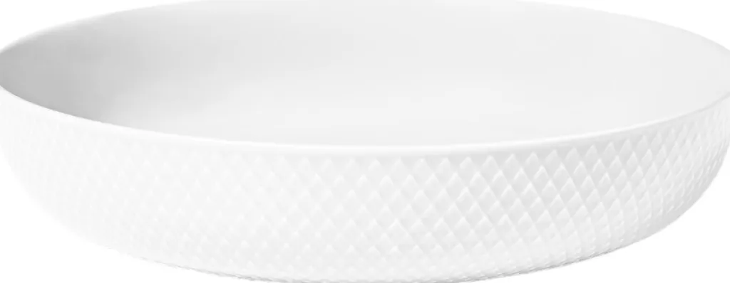 Lyngby Porcelæn Skåle|Spisestue > Rhombe Serveringsskål ,