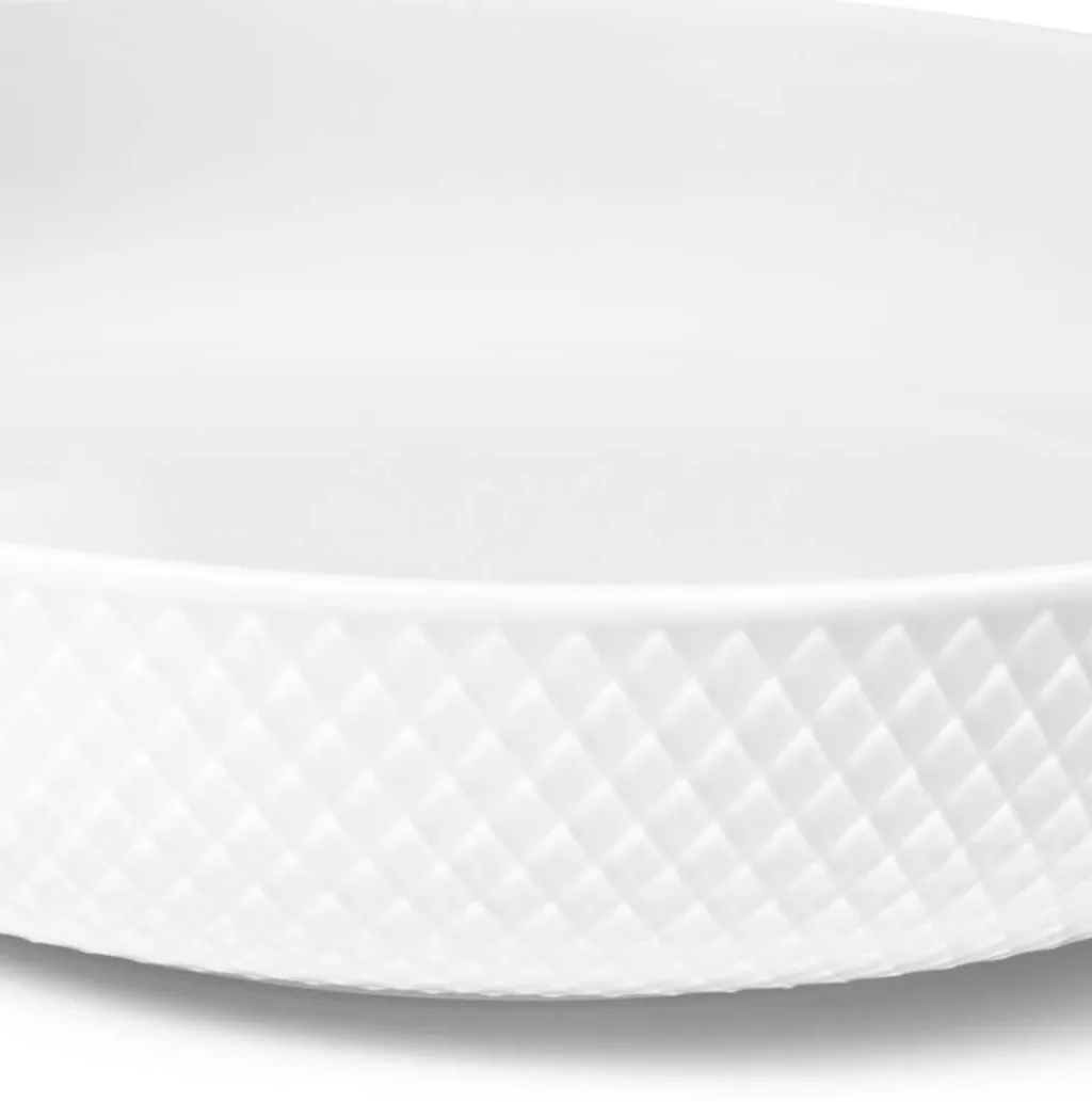 Lyngby Porcelæn Skåle|Spisestue > Rhombe Serveringsskål ,