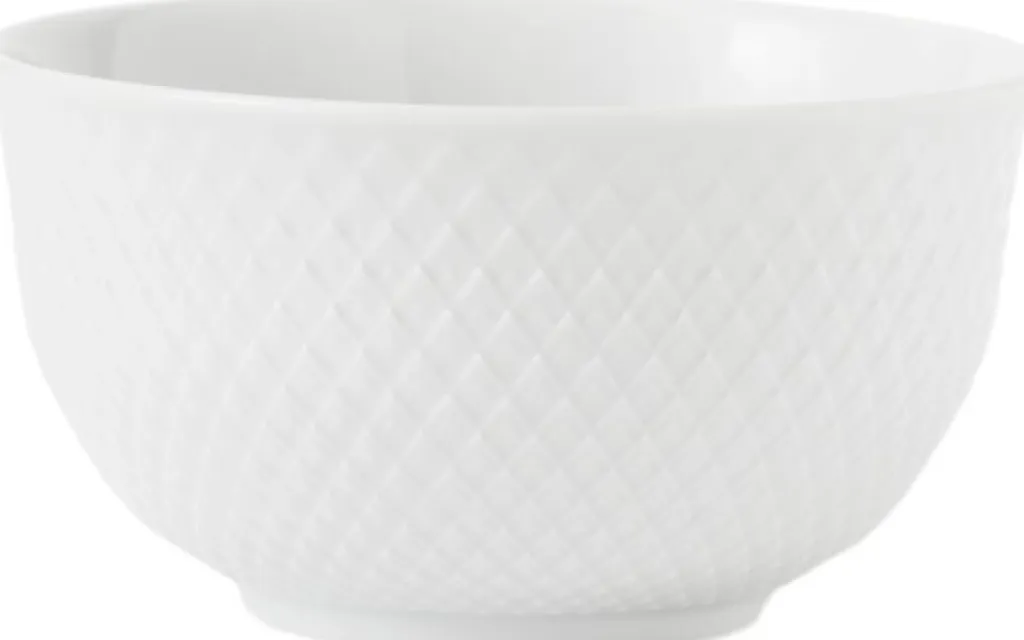 Lyngby Porcelæn Skåle|Spisestue > Rhombe Skål Ø11, Hvid
