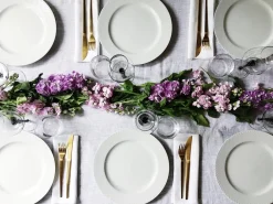 Online Lyngby Porcelæn Rhombe Tallerken , Hvid