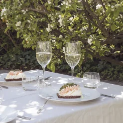 Online Lyngby Porcelæn Rhombe Tallerken , Hvid