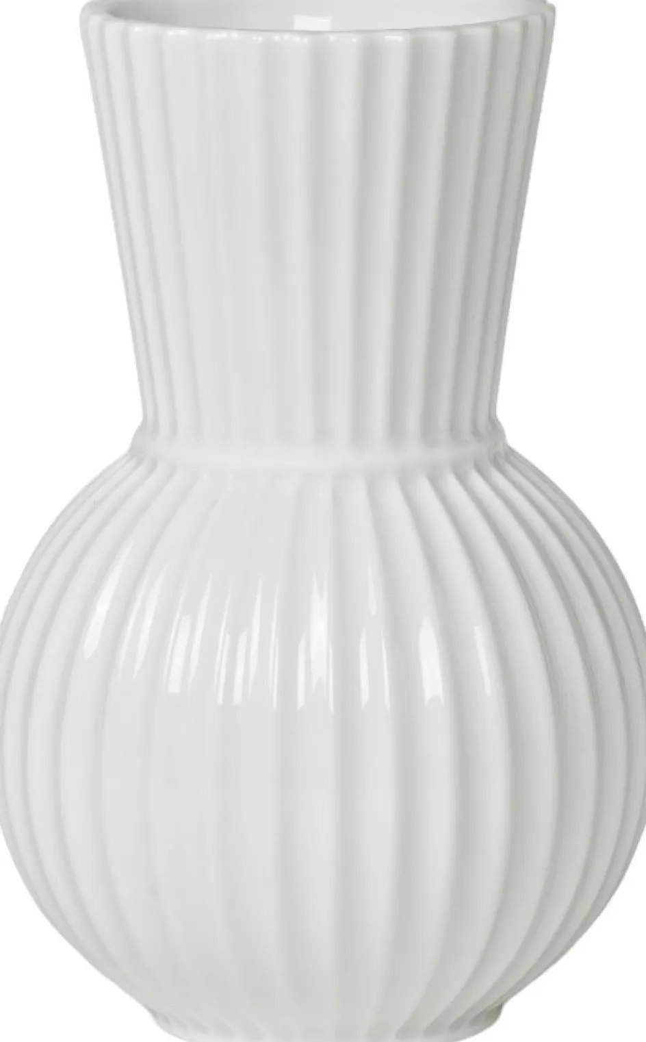 Discount Lyngby Porcelæn Tura Vase H, Hvid