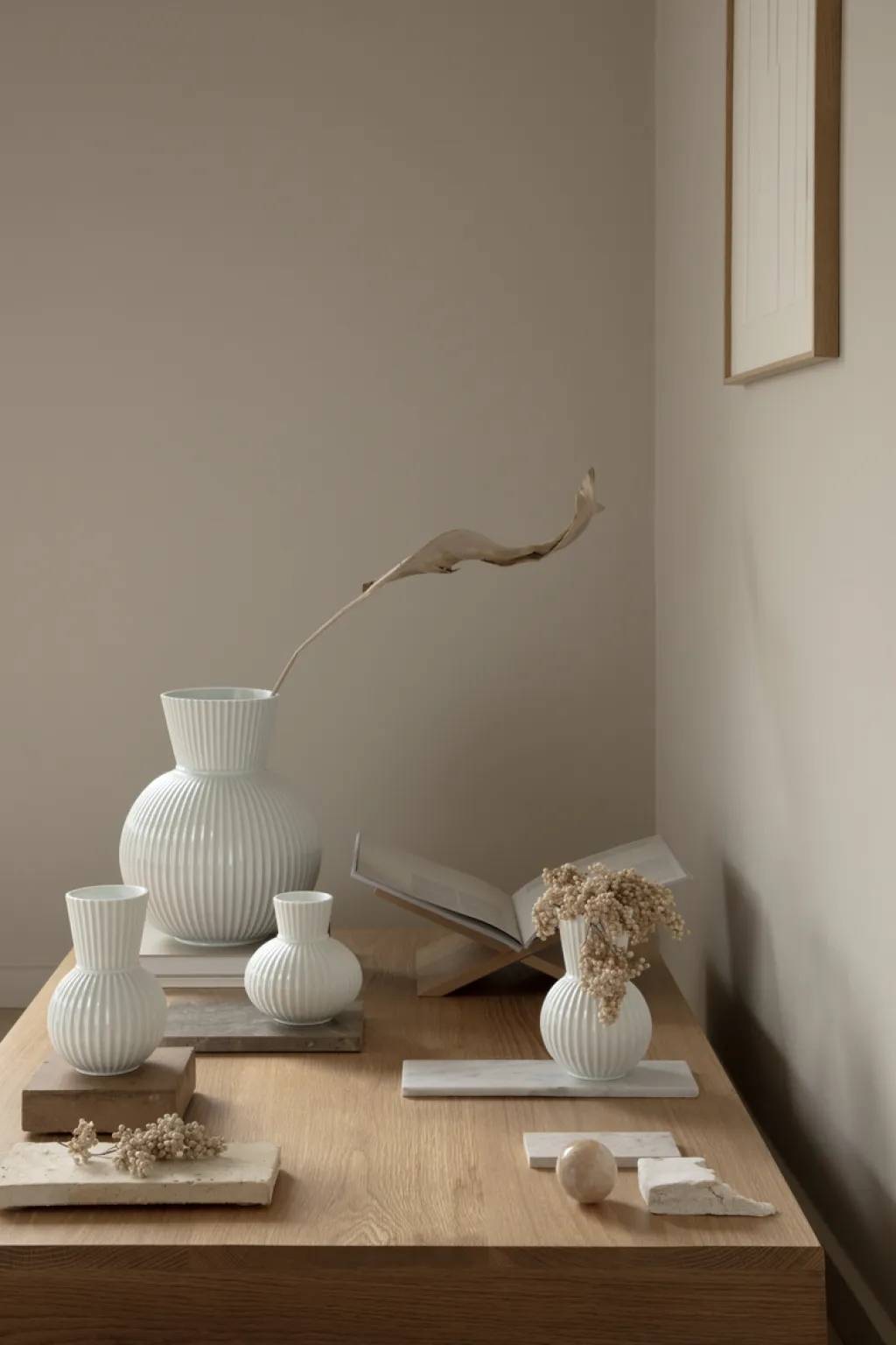 Outlet Tura Vase H, Hvid Stue|Vaser