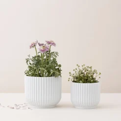 Clearance Urtepotteskjuler H, Hvid Stue|Urtepotter Og Krukker