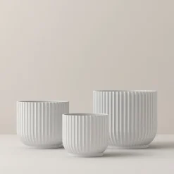 Clearance Urtepotteskjuler H, Hvid Stue|Urtepotter Og Krukker