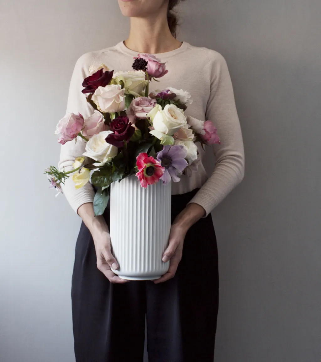 Lyngby Porcelæn Stue|Vaser > Vase H31 cm,