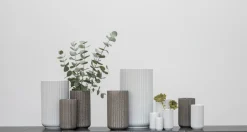 Lyngby Porcelæn Stue|Vaser > Vase H, Hvid