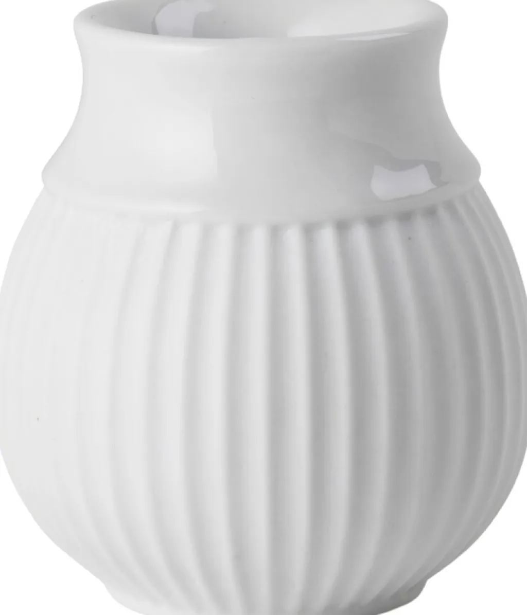 Lyngby Porcelæn Lysestager > Curve Kronelysestage H7 cm, Hvid