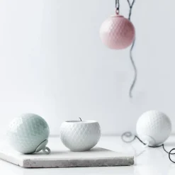 Lyngby Porcelæn Fyrfadsstager ><noscript><img width=
