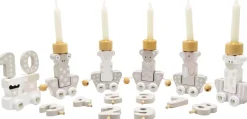 Outlet Magni Fødselsdagstog m. Dyr 35 cm, Hvid
