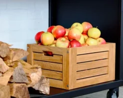 Clearance Mandalay Æblekasse 42x32 cm, Teak