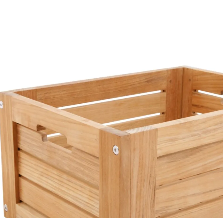 Clearance Mandalay Æblekasse 42x32 cm, Teak